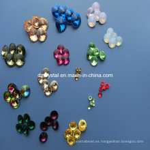 Rhinestone cristalino artificial decorativo de la fábrica de China para los accesorios de la joyería